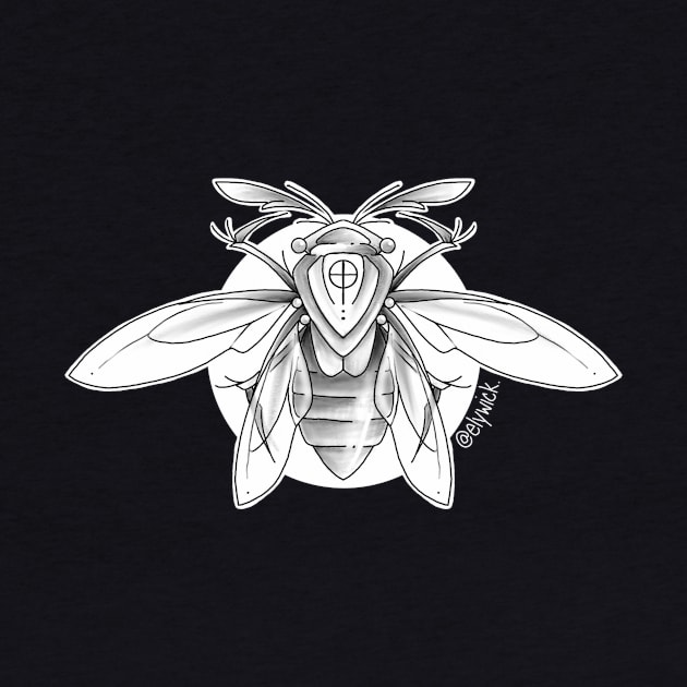 periodical cicada by elywick